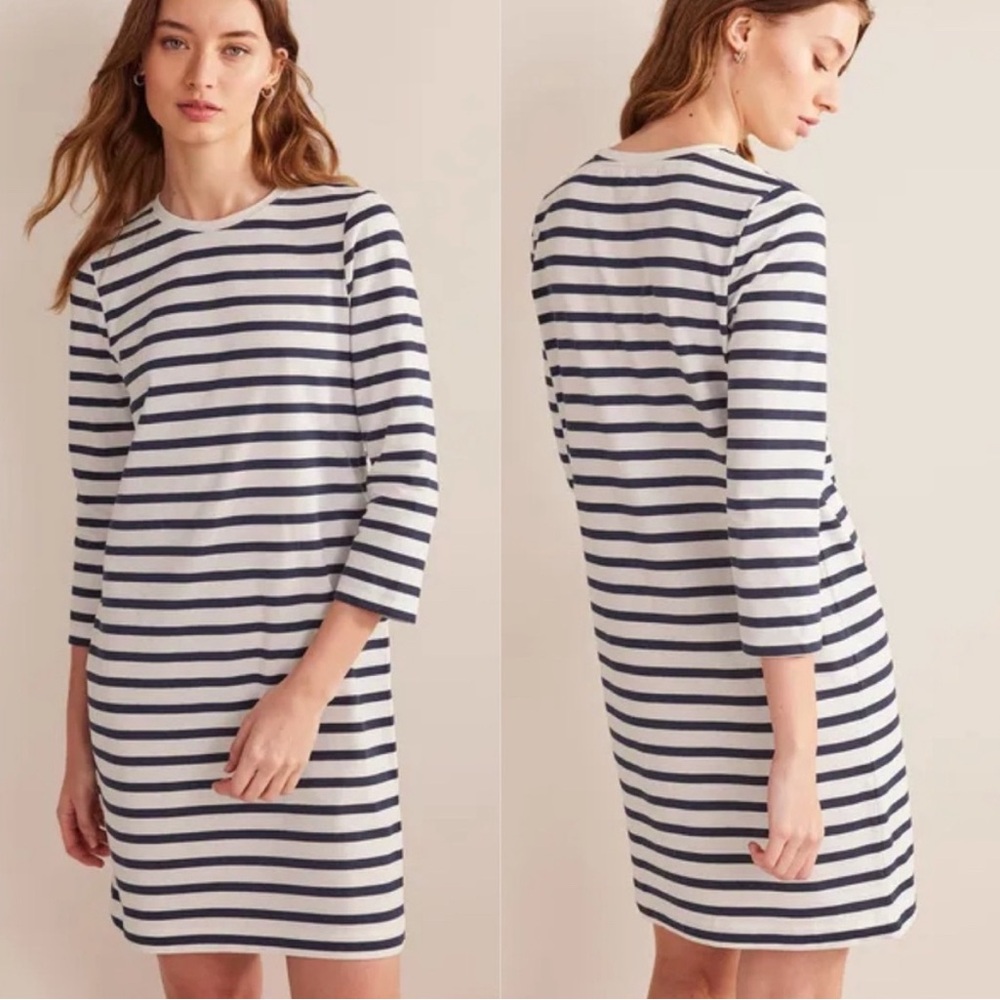 Boden Stripe Shirt‎ Dress Size 6